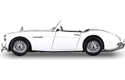 1961 Austin Healey 3000 MK II - White (AUTOart) 1/18