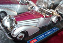 1939 Horch 855 Special Roadster - Silver/Plum (SunStar) 1/18