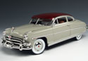 1952 Hudson Hornet Club Coupe - French Gray/Toro Red (Highway 61) 1/18