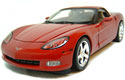 2005 Chevy Corvette C6 Coupe - Magnetic Red Metallic (Hot Wheels) 1/18