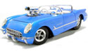 1953 Chevrolet Pro Street Corvette Modified - Blue (Hot Wheels) 1/18