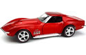 1969 Chevrolet Corvette Modified - Red (Hot Wheels) 1/18