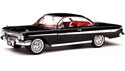 1961 Chevy Impala SS409 Sport Coupe - Black (Sun Star) 1/18