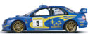 2001 Subaru Impreza WRC Rally #5 Monte Carlo (AUTOart) 1/18