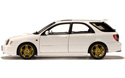 2001 Subaru Impreza New Age WRX STi Wagon - White  (AUTOart) 1/18