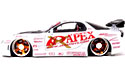 Mazda RX-7 - White 'Apex' (Import Racer) 1/18