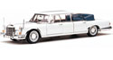 1966 Mercedes-Benz 600 Landaulet Limousine - White (Sun Star) 1/18