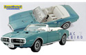 1967 Pontiac Firebird 400 Convertible - Gulf Turquoise (Lane Exact Detail) 1/18