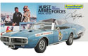 1967 Pontiac Firebird Convertible - Tyrol Blue Hurst Armed Forces (Exact Detail) 1/18