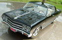 1965 Chevy Chevelle Malibu Z16 - Tuxedo Black (Lane Exact Detail) 1/18