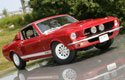 1967 Ford Mustang Shelby GT-500 - Candy Apple Red (Lane Exact Detail) 1/18