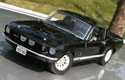 [ 1967 Ford Mustang Shelby GT-500 - Raven Black (Lane Exact Detail) 1/18 ]