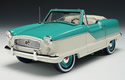 1959 Nash Metropolitan 1500 w/ Removable Top - Teal/White (Highway 61) 1/18