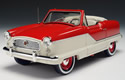 1959 Nash Metro 1500 w/ Removable Top - Red/White (Highway 61) 1/18