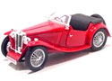 1947 MG TC Midget - Red (YatMing) 1/18