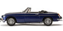 1969 MG MGB MK II Roadster - Pageant Blue (AUTOart) 1/18