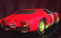 1967 Lamborghini Miura Bertone - Red (Anson) 1/18