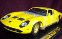 1967 Lamborghini Miura Bertone - Yellow (Anson) 1/18