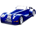 2002 Morgan Aero 8 - Metallic Blue (Maisto) 1/18