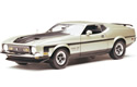 1971 Mustang Mach 1 Boss 351 - Silver  (SunStar) 1/18