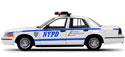 1999 Ford Crown Victoria - NYPD Police Intercepter (AUTOart) 1/18
