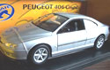 1999 Peugeot 406 Coupe - Silver (Gate) 1/18