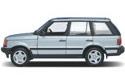 1999 Range Rover Land Rover 4.6 HSE - Silver (AUTOart) 1/18