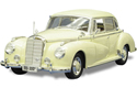 1955 Mercedes-Benz Type 300c Cabriolet Limousine - Cream (Ricko Ricko) 1/18