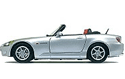 2000 Honda S2000 Roadster - Silver (Maisto) 1/18