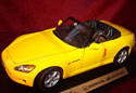 2000 Honda S2000 - Yellow (Maisto) 1/18