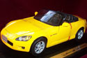 2000 Honda S2000 - Japanese Right Hand Drive - Yellow (Maisto)