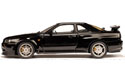 Nissan Skyline R34 GTR V-SPEC II - Black Pearl (AUTOart) 1/18