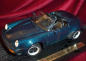 1989 Porsche 911 Speedster - Deep Metallic Blue (Maisto) 1/18