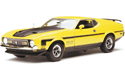 1971 Mustang Mach 1 Boss 351 - Grabber Yellow (Sun Star) 1/18