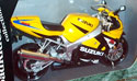Suzuki GSX-R600 - Yellow (New Ray) 1/12