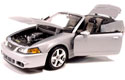 2003 Ford Mustang SVT Cobra Convertible - Silver (Maisto) 1/18