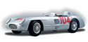 1955 Mercedes-Benz 300 SLR Targa - Florio #104 (Maisto) 1/18