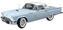 1957 Ford Thunderbird - Starmist Blue (Ertl Precision 100) 1/18