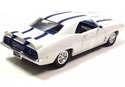 1969 Pontiac Firebird Trans Am - White (YatMing) 1/18