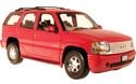 2001 GMC Yukon Denali - Red (Welly) 1/18