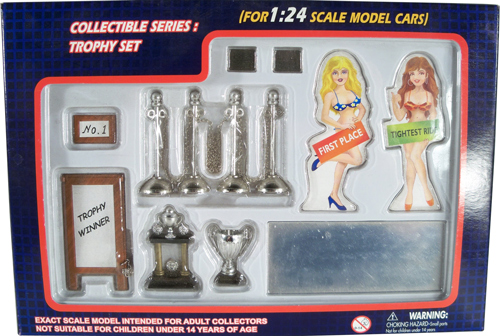 1/24 Scale Car Show Trophy Set