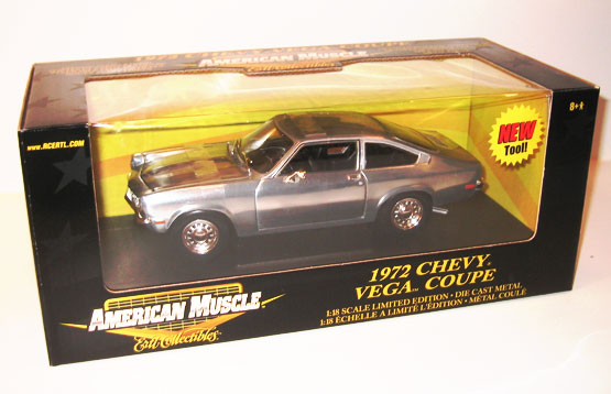 1972 Chevy Vega Coupe Chrome Chase Car (Ertl) 1/18