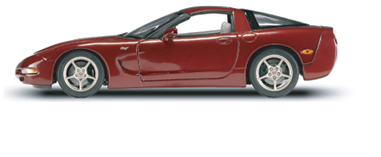 2003 Chevrolet Corvette 50th Anniversary Coupe (AUTOart) 1/18
