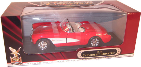 1957 Chevy Corvette - Red (YatMing) 1/18