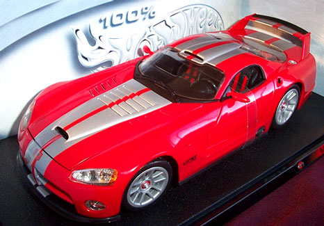 2003 Dodge Viper GTS-R - Red (Hot Wheels) 1/18