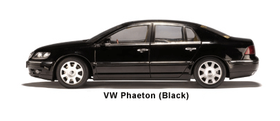 2002 Volkswagen Phaeton - Black (AUTOart) 1/18