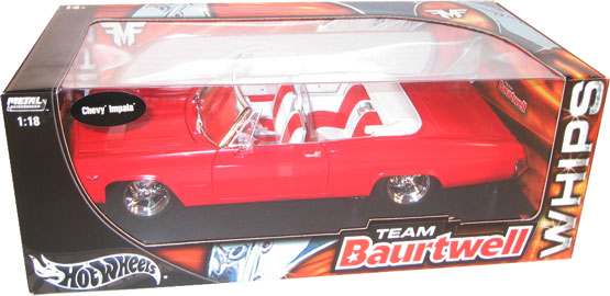 1965 Chevrolet Impala - Team Baurtwell - Whips (Hot Wheels) 1/18