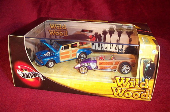 Wild Wood - 1948 Ford and '30s Era Custom Roadster (Hot Wheels) 1/64