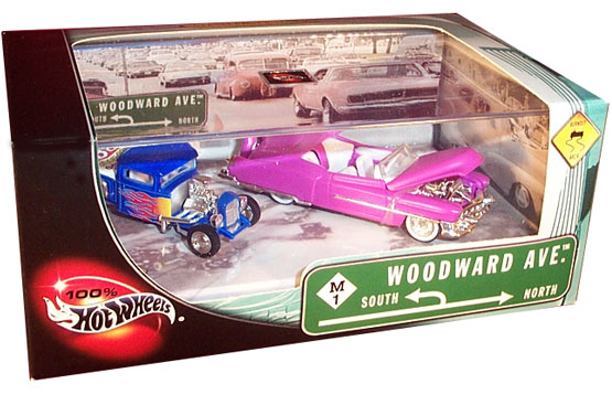 Woodward Avenue Diorama Set (Hot Wheels) 1/64