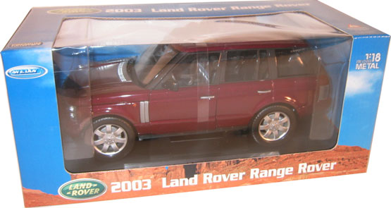 2003 Land Rover Range Rover - Red (Welly) 1/18